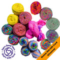 Fun in the Sun Recycled Sari Silk Yarn Bundle - Golden Ticket Giveaway
