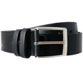 40 mm Bridle Leather Belt Black
