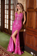 Nox Anabel C1612 Sweetheart Fully Beaded Dress with Boned Waistline