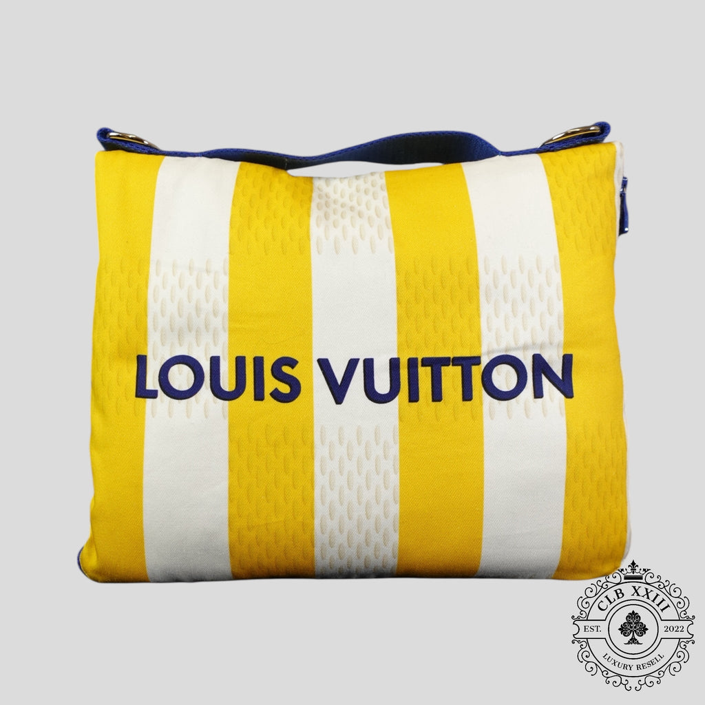 Louis Vuitton SS26 Beach Towel Bag in Yellow