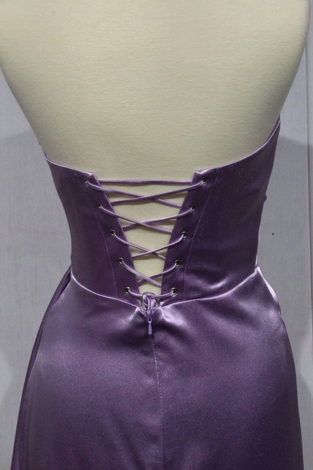 Cinderella Divine CD294 Strapless Satin Corset Mermaid Gown