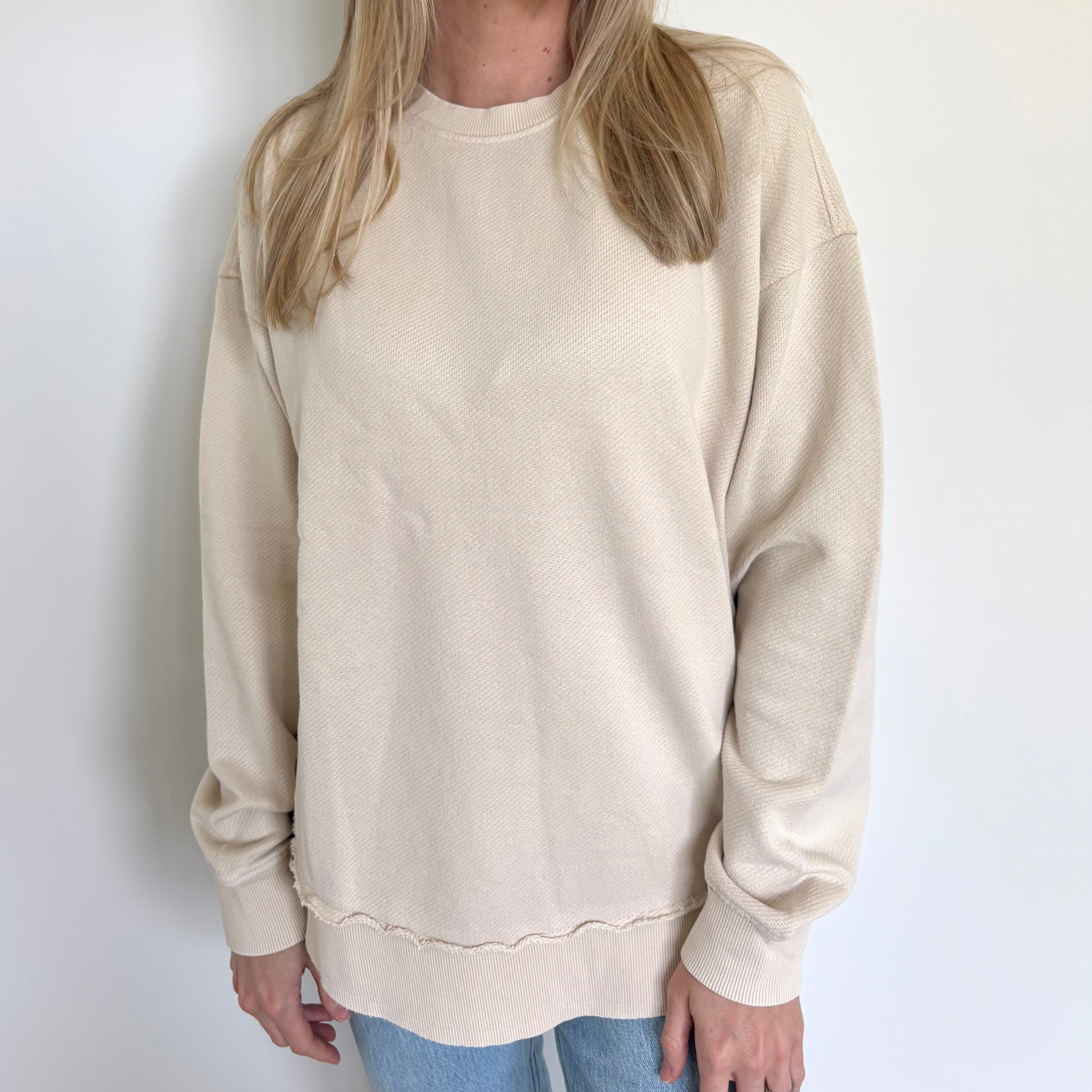 Tapioca Oversized Terry Poncho