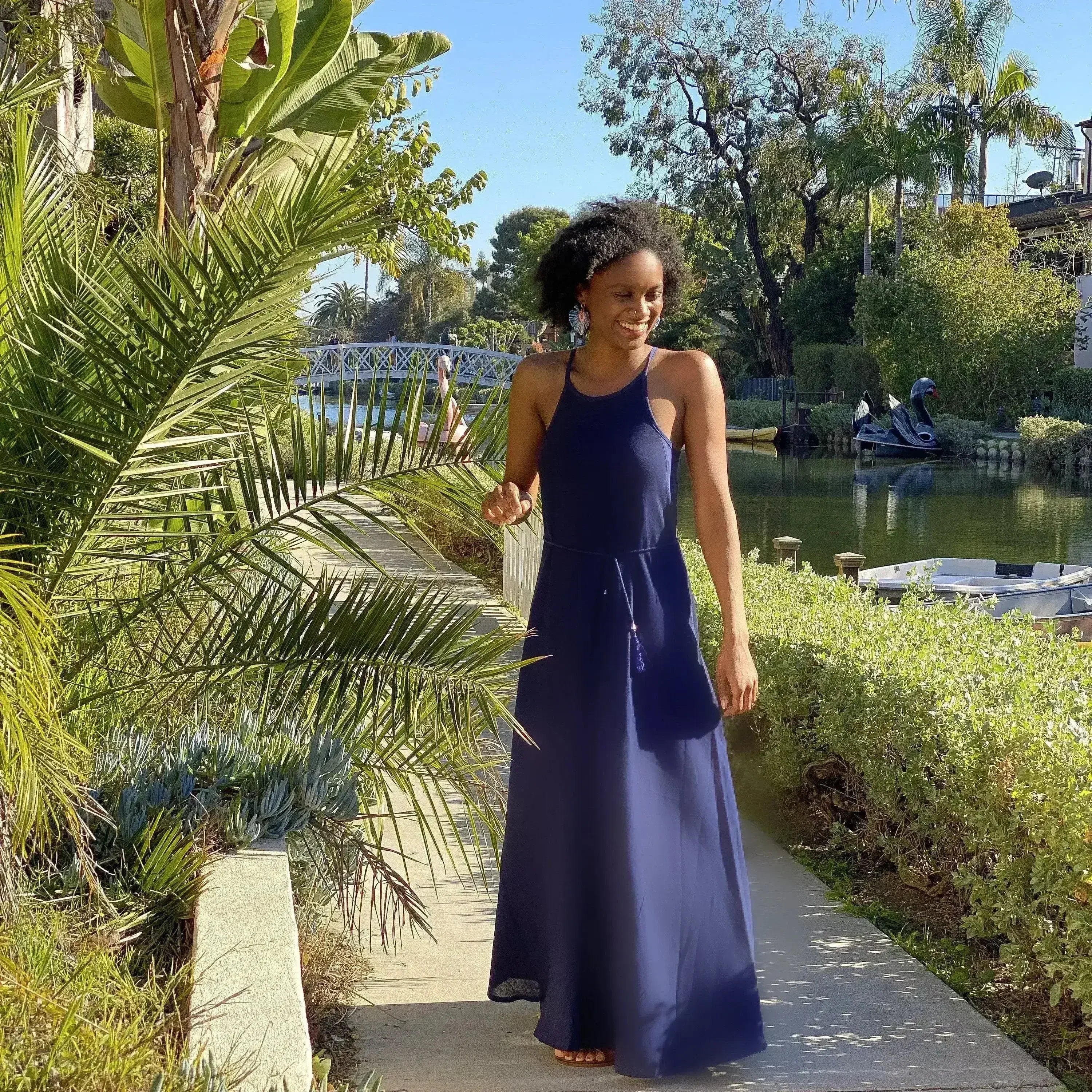 Callie Cotton Maxi Dress | Vacation Essential | Femstylo