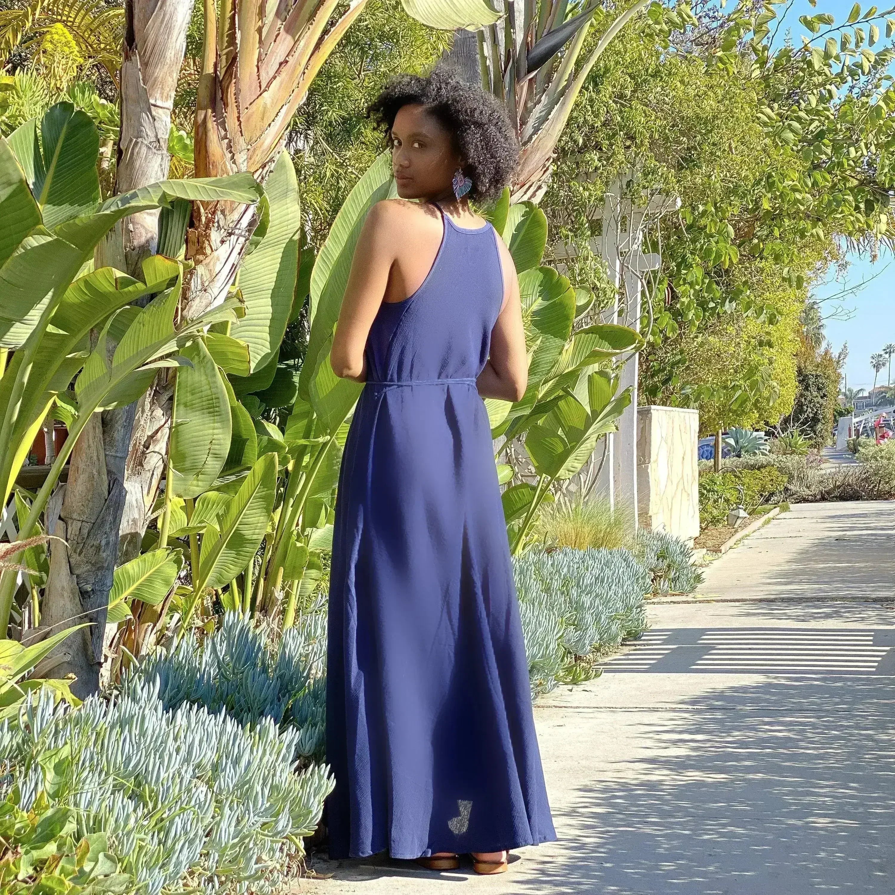 Callie Cotton Maxi Dress | Vacation Essential | Femstylo