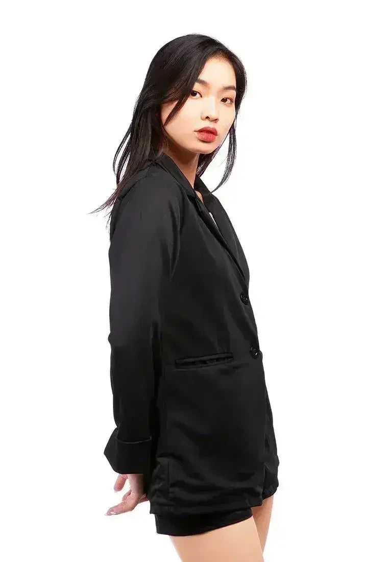 Casual Oversized Double Breasted Jacket