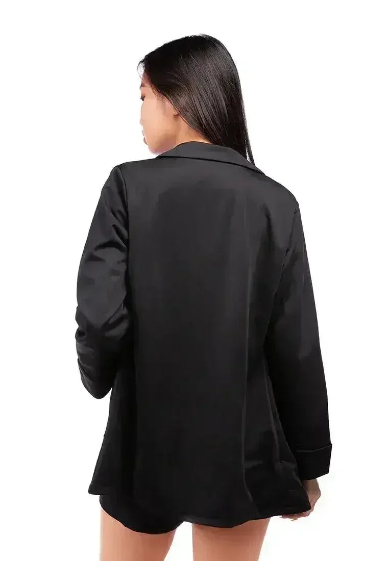 Casual Oversized Double Breasted Jacket