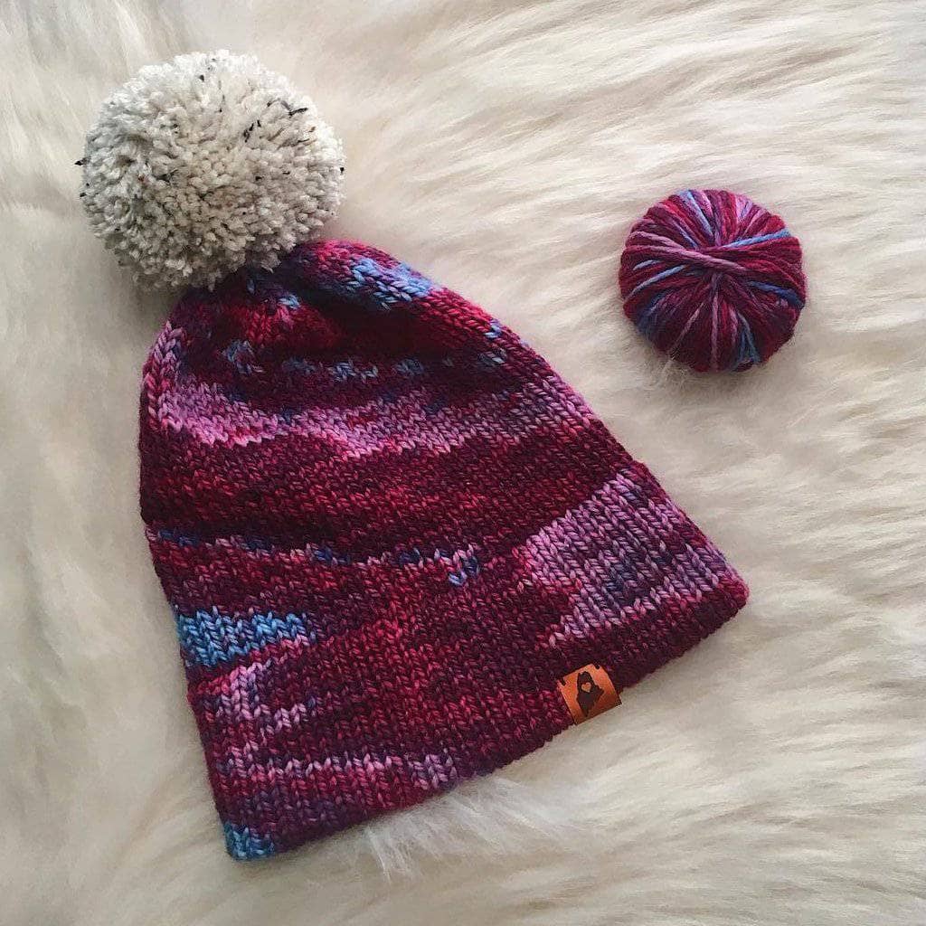 Classic Double Brim Hat Knit Pattern