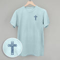 Seashell Cross (Left Chest)