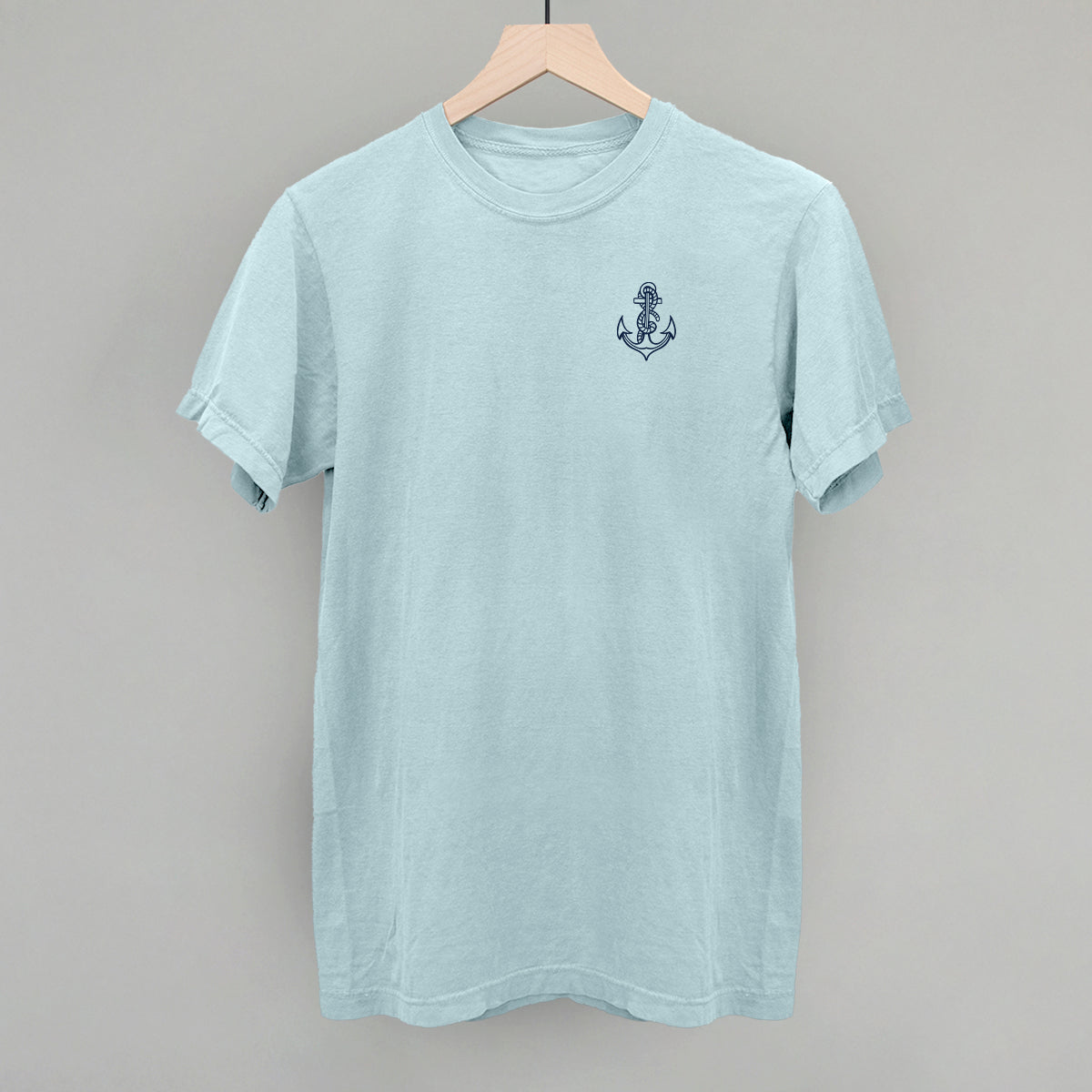Anchor Doodle (Navy Blue) (Left Chest)
