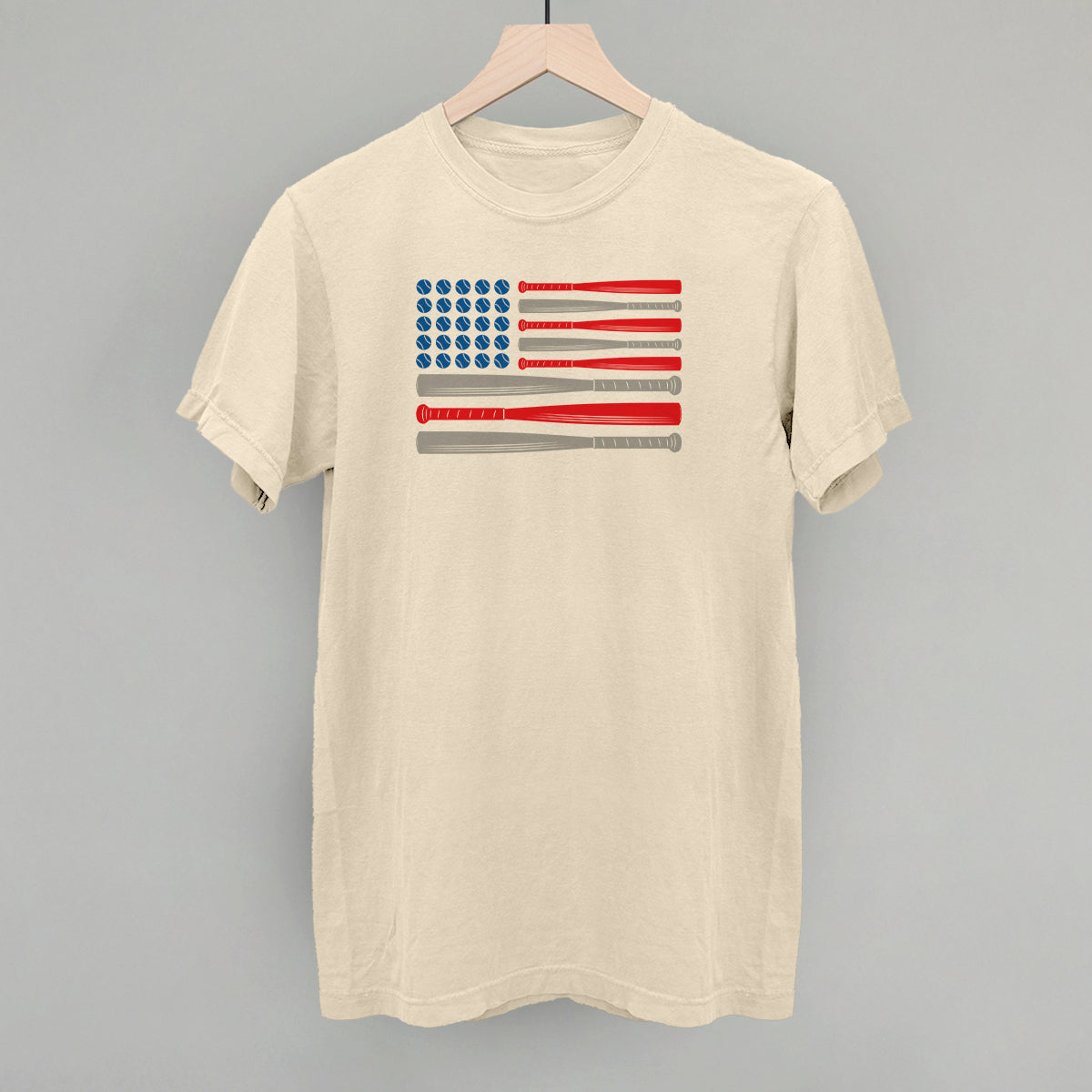 Baseball American Flag