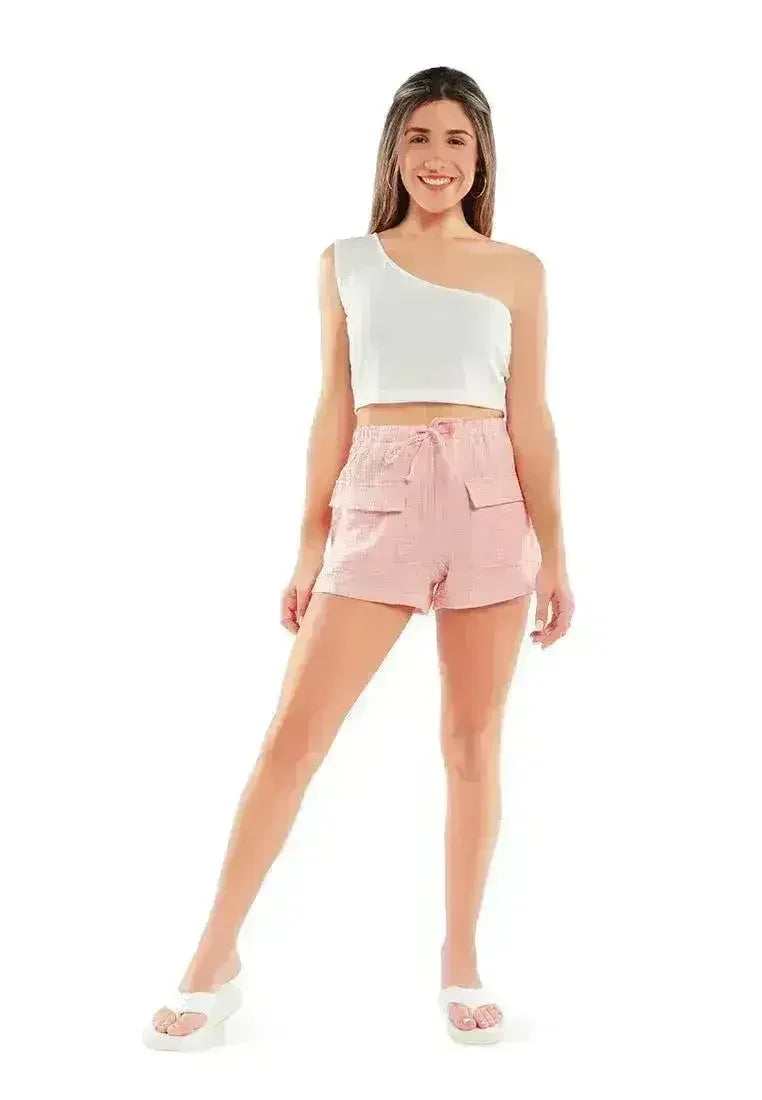 Drawstring Summer Shorts | Lightweight Beach Loungewear -  Femstylo
