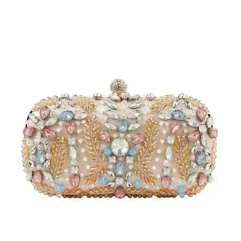 Luxury Rhinestone Clutch Bag - Wedding & Party Purse | Femstylo