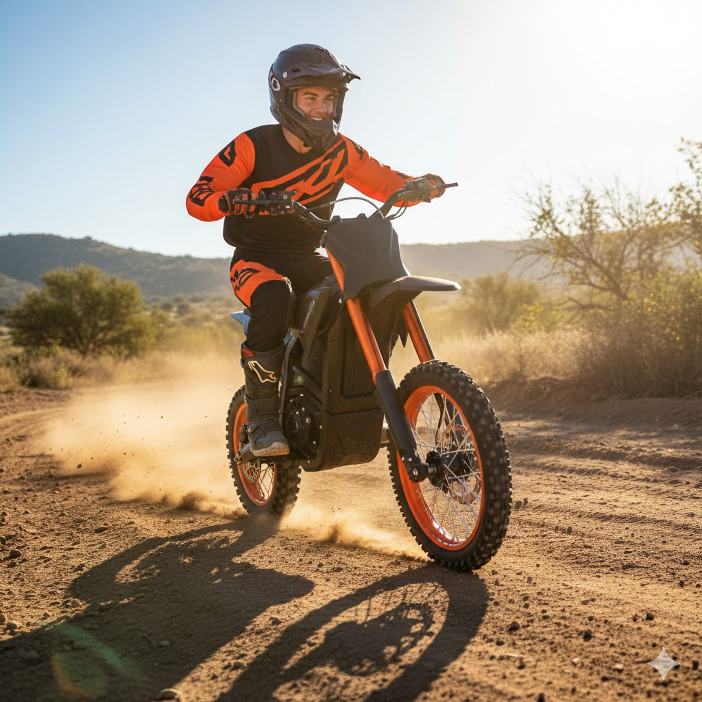 CEMOTO D-Series | 3000W–6000W Off-Road Electric Dirt Bike for Teens & Adults