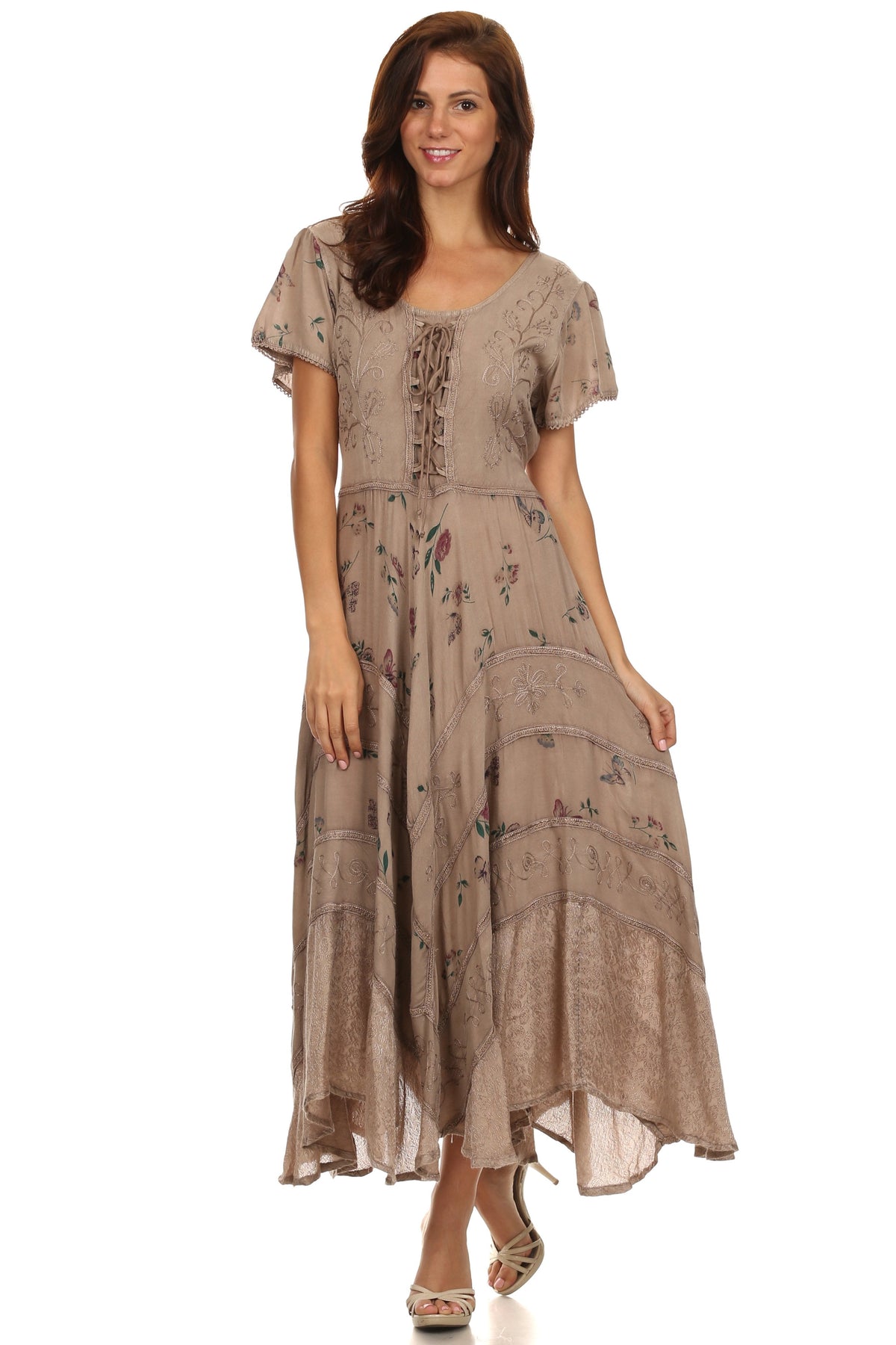 Sakkas Calliope Corset Style Dress