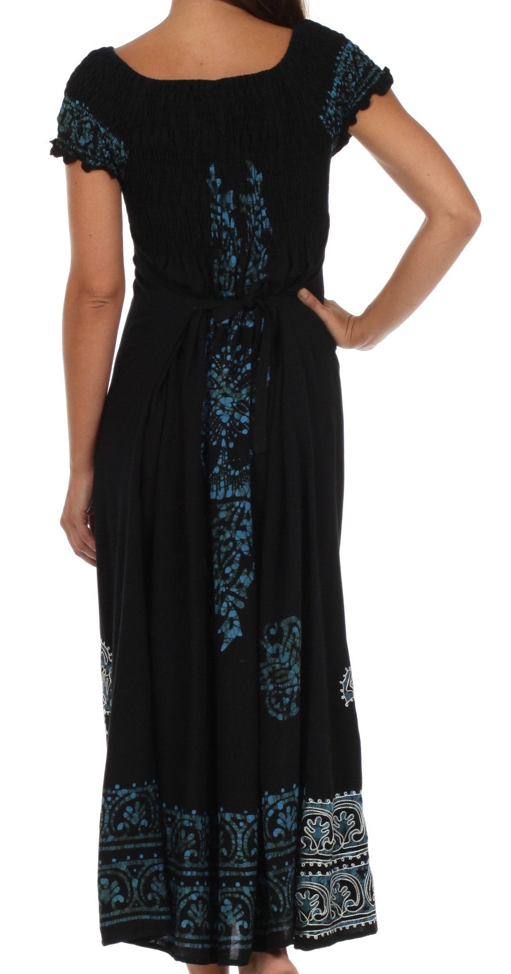 Sakkas Leilani Batik Maxi Dress