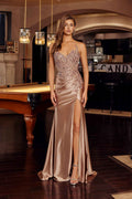 Nox Anabel E1889 Strapless Sweetheart Applique Prom Gown
