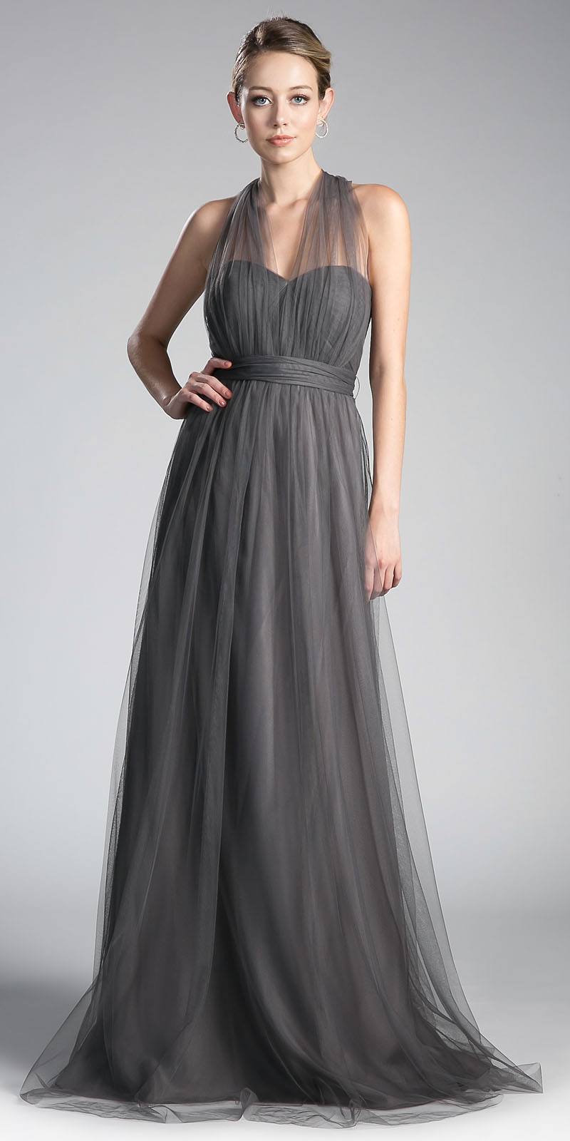 Cinderella Divine ET322 Tulle Infinity Style Long Dress