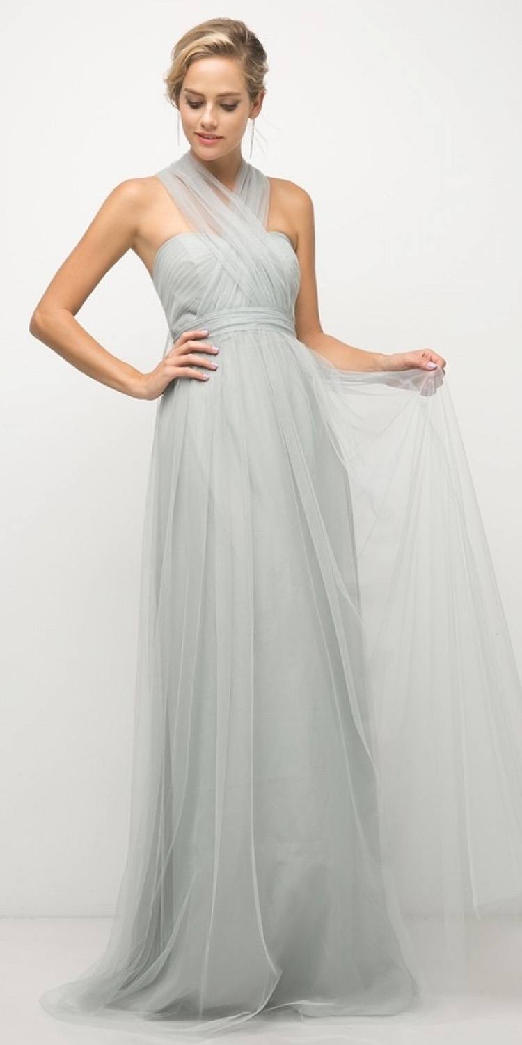 Cinderella Divine ET322 Tulle Infinity Style Long Dress