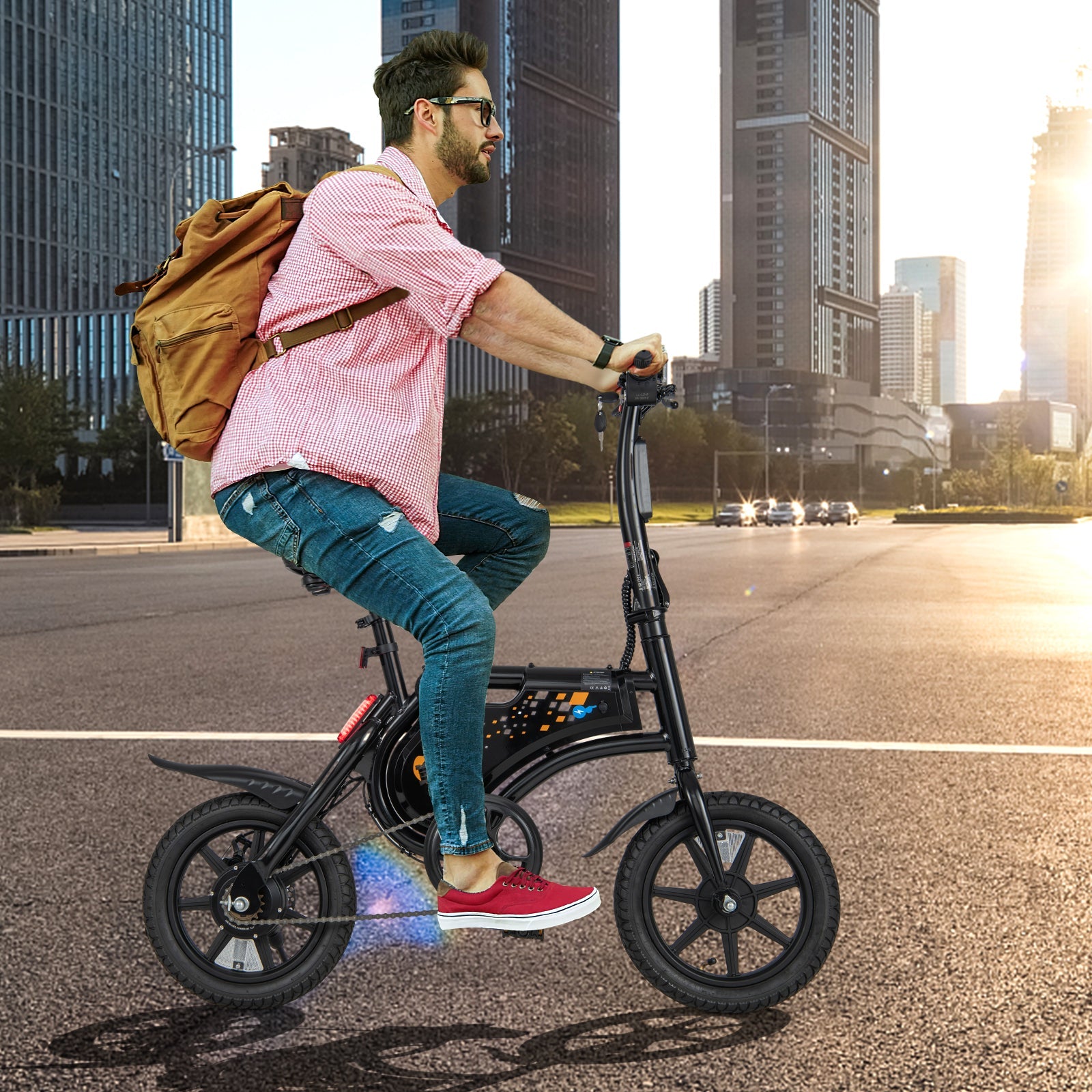 Electric Bike for Adults Folding Electric Bicycle with 350W Motor and 36V Battery