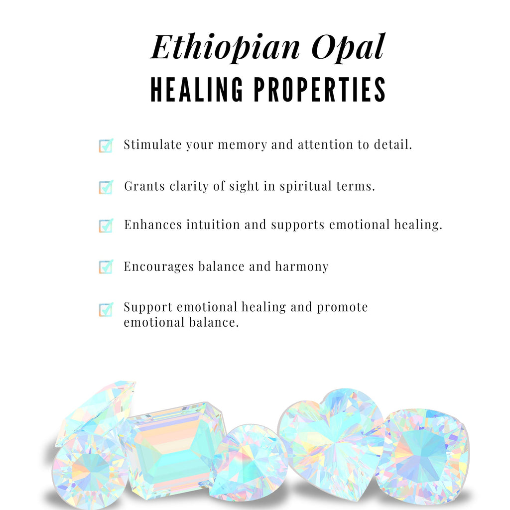Certified Real Ethiopian Opal Diamond Pre Engagement Ring with Braided Shank