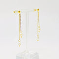 Freshwater Pearls On Dangle Earrings