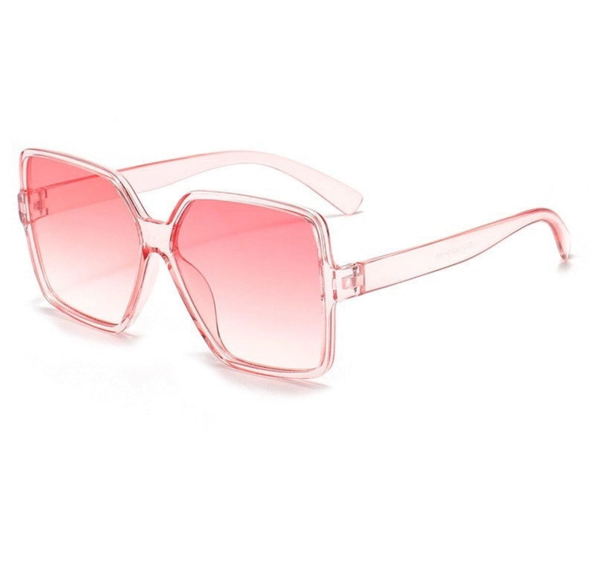 Retro Gradient Square Frame Sunglasses