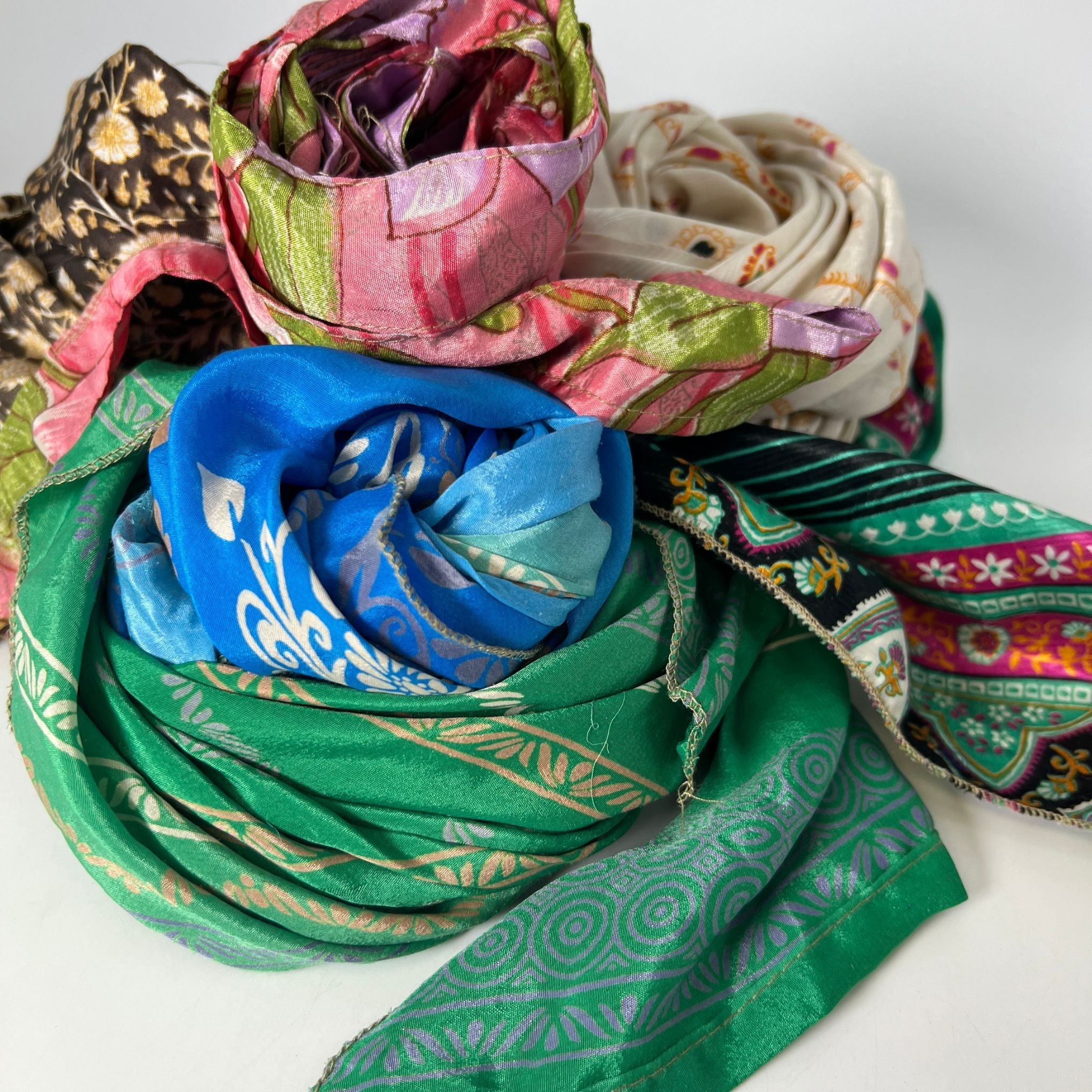 Boho Vintage Sari Sash Accessory