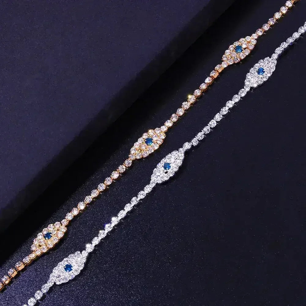 Vintage Bule Evil Eye Anklet Bracelet Beach Women Anklet | Femstylo