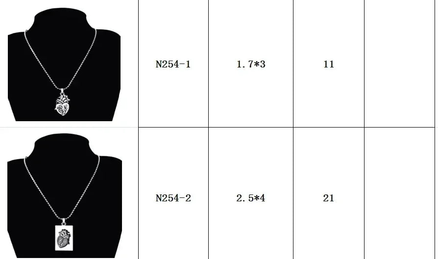 Pair Of Lovers Fashion Puzzle Anatomical Heart Necklaces Pendants Stainless Steel Chain Couple Collares Women Valentine Day Gift