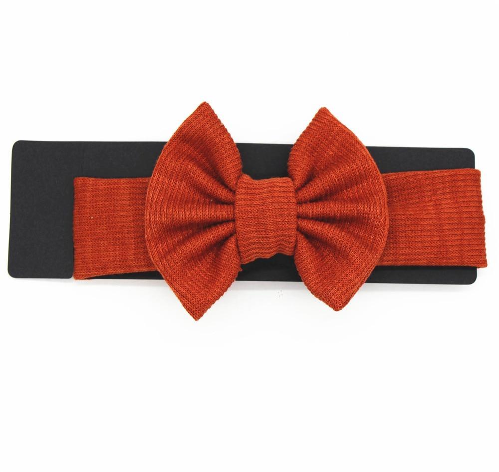 Modern Cute Baby Girl Headbands Knitted Newborn Baby Bow Infant Head Bands Hairbands For Girls Hair Accessories