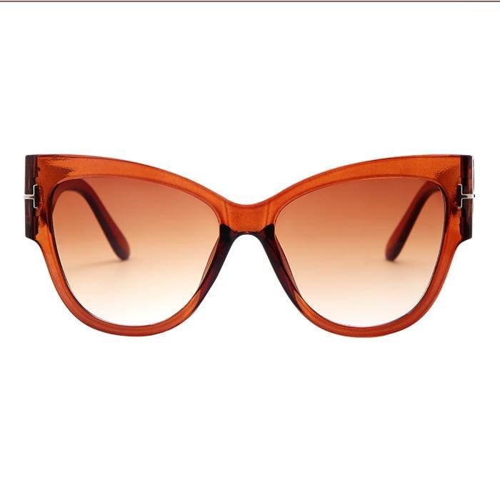 2021 New Brand Elegant Vintage Retro Luxury Woman and Lady  Sunglasses In Luxury Designer Cat Eye Oversized Style Sunglasses In UV400 Protection