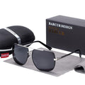 Luxury Elegant Square Polarized Sunglasses Brand Driving Glasses for Men and Boys With UV400 Protection