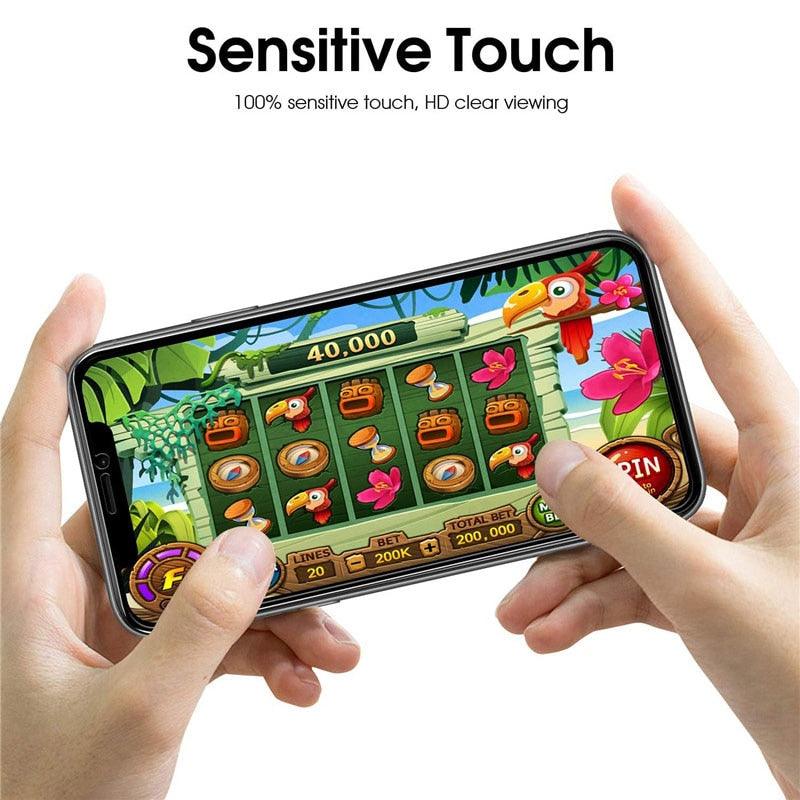 3Pcs Full Cover Black Edge Anti-spy Tempered Glass  Private Screen Protector For iPhone 14 13 12 11 Pro MAX X XS Max XR 7 8 Plus Tempered Glass Full Glue Edge to Edge scratchproof Guard Screen Guard for iPhone