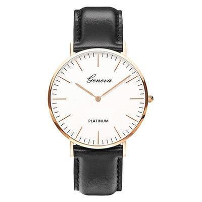 Luxury Elegant Unisex Strap Style Quartz Women and Men Watch Top Brand Watches Fashion Casual Fashion Wrist Watch 2020 Fashion Watches