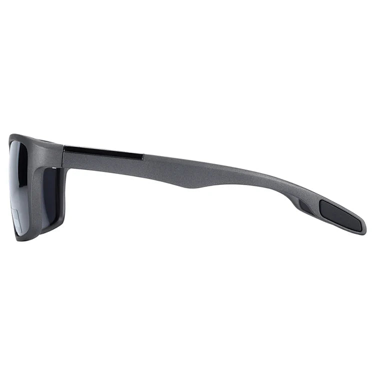 BARCURTR90 Ultralight Polarized Sunglasses for Men Vintage Square Eyewear with UV400 Protection for Summer