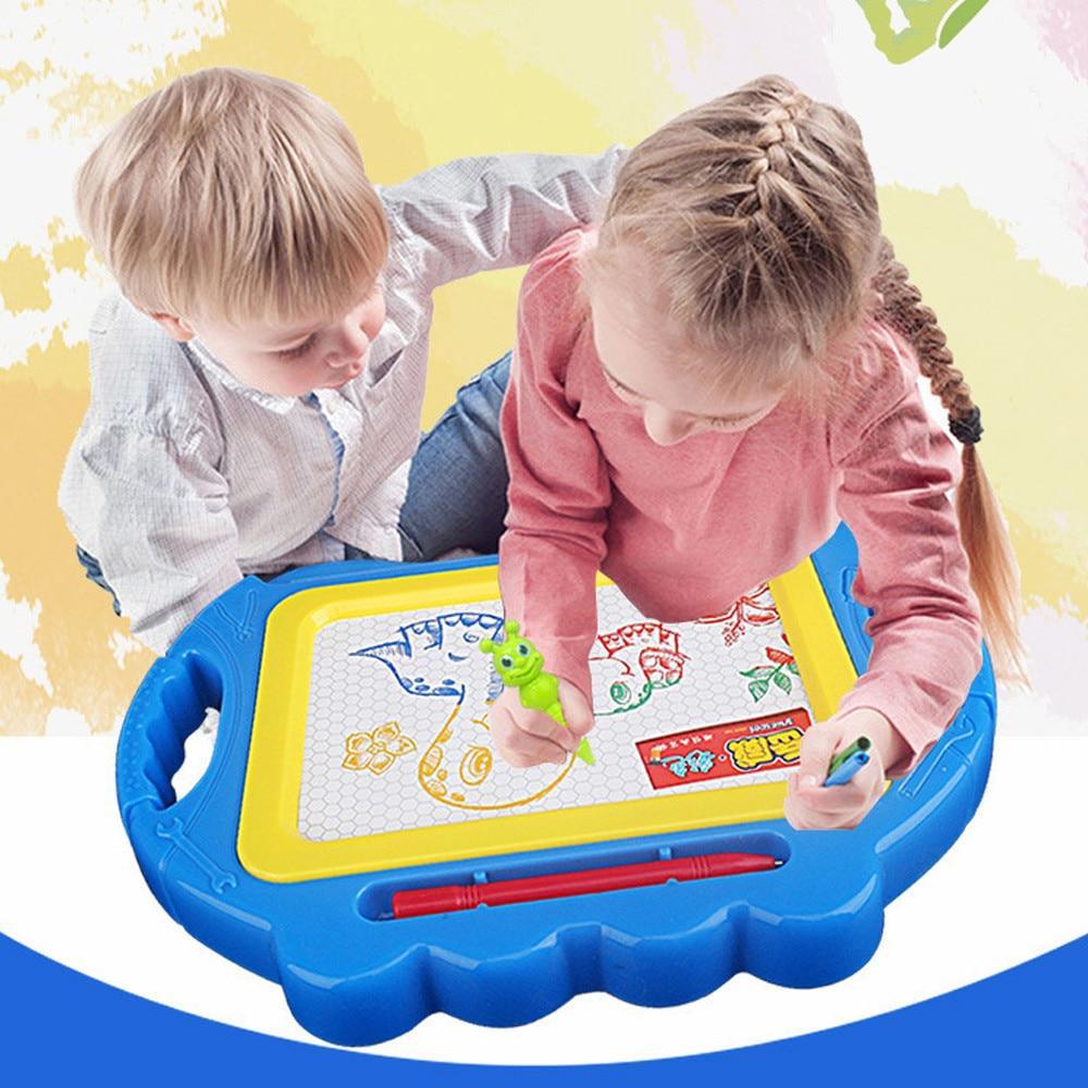 Modern Popular Drawing toys unisex magnetic plate coolplay magic water drawing book coloring book do magnetic drawing board