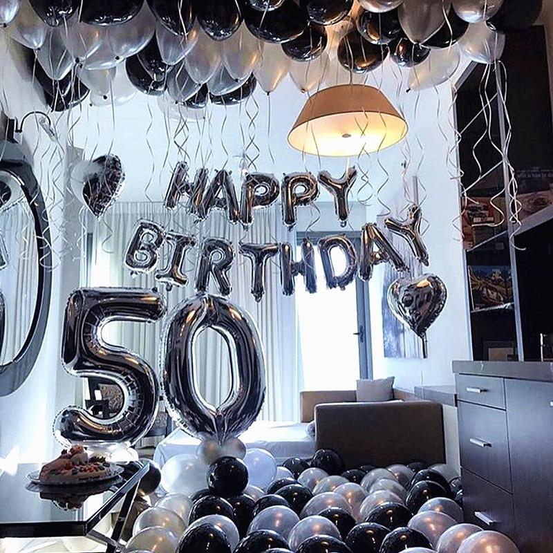 Elegant Luxury Helium Modern 32inch Luxury Ballon Number Foil Ballons For Party and Celebrations Modern Decoration for Celebration