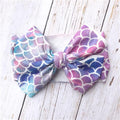 Luxury Modern Colorful Newborn Toddler Baby Girl Boy Headwear Solid Bowknot Soft Turban Knot Hairband For Girls Kids