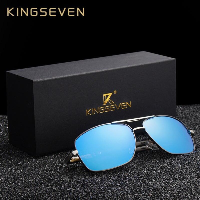 Brand Designer Men's Aluminum Magnesium Sun Glasses Polarized Mirror Lens Male Eyewear Sunglasses For Men