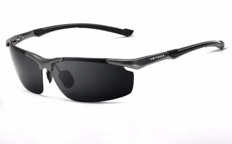 VEITHDIA Brand Designer Men's Sunglasses Aluminum Magnesium Polarized UV400 Sun Glasses Cycling Sports Male Outdoor Eyewear 6592