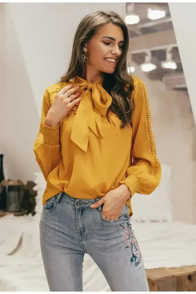 Embroidery Long Sleeve Summer Spring Hollow Out | Femstylo