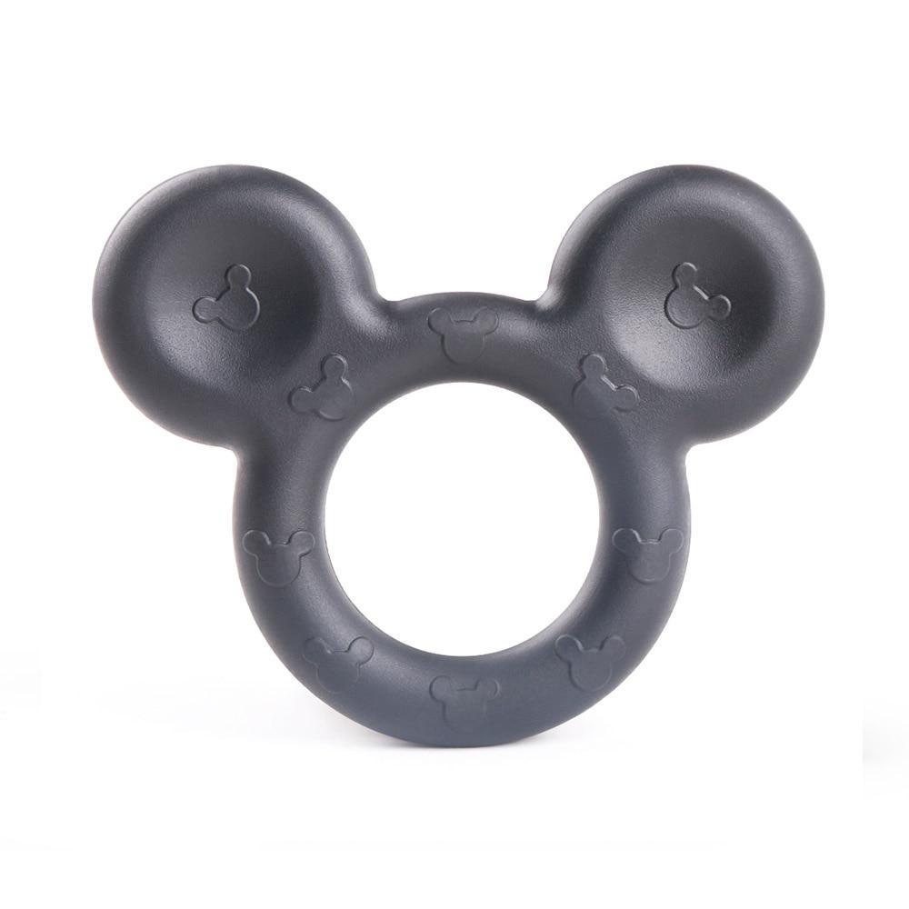 Baby Silicone Teethers BPA Free Teething Toy Animal Dog Koala Owl Elephant Baby Ring Teether Silicone Beads For Kids and Baby