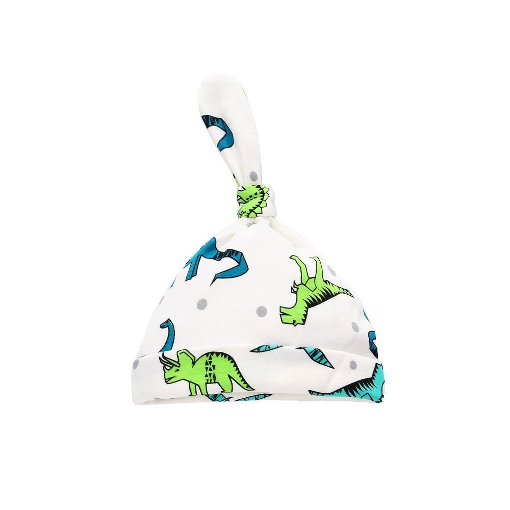 Modern Printed Newborn Boys and Girls Cap Hats Photography Props Cap Accessories For Sleeping For Childrens