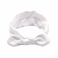 Baby Solid Bowknot Hairband Cute Soft Head Elastic Headband Princess Cute Headband Headwear Hair Accessories For Girls