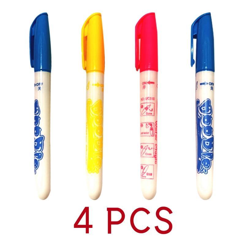 8 Types Montessori Toys Reusable Coloring Book Magic Water Drawing Book Sensory Early Education Toys For Kids