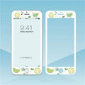 Cartoon Tempered Glass For iPhone 11 Pro Max 7 8 PLUS 3D Soft Edge Screen Protector For iPhone XS MAX XR Lovely Protective Film High-Quality Tempered Glass for the iPhone