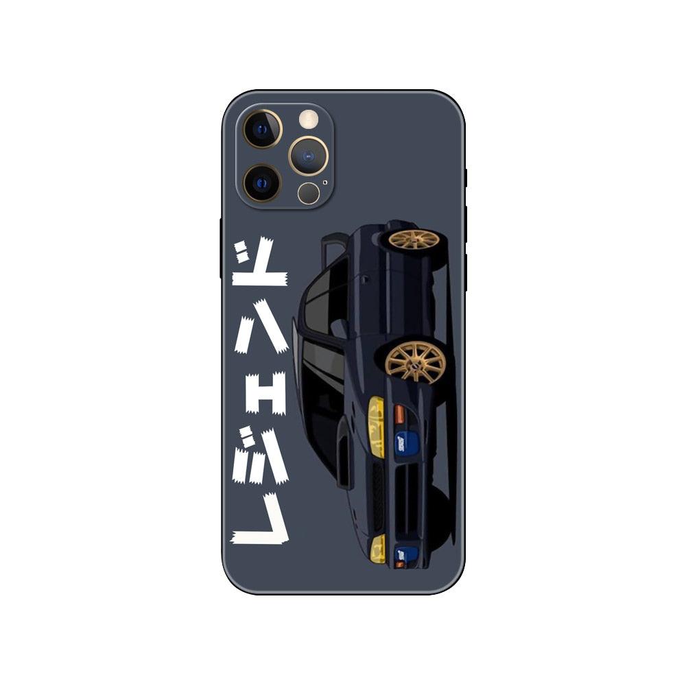 Black Phone Case Mask  for iphone 5 5s se 2020 6 6s 7 8 plus x 10 XR XS 11 12 mini pro MAX Back Cover Sports Car Transparent Phone Case Silicone Back Cover For iPhone