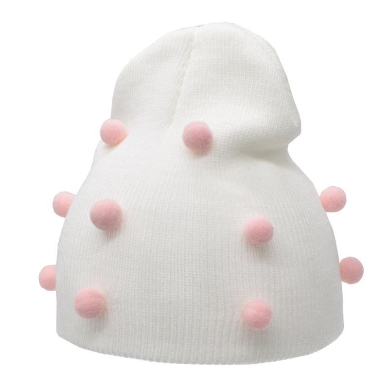 Baby Winter Cap Baby Soft Warm Hat Cap Knit Baby Cap Soft Elastic Children Casual Warm Cap For Boys and Girls