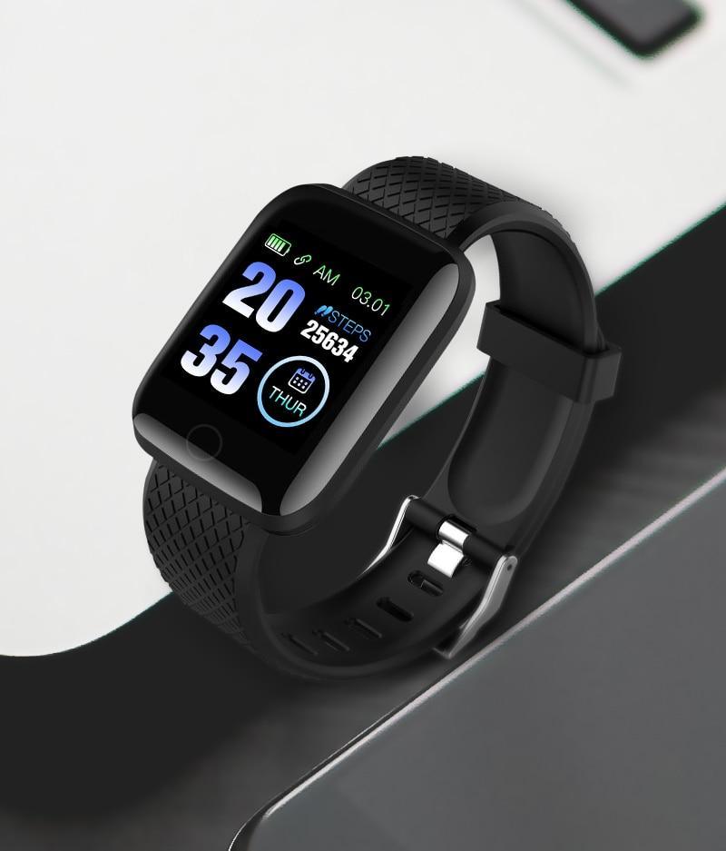Modern NEW Smart Watch With Heart Rate Blood Pressure and Sports Wristband for Android Sistems