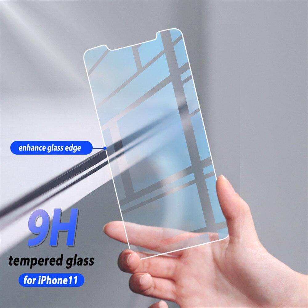 4Pcs Protective Glass for IPhone 13 11 12 Pro Max Screen Protector for IPhone XR XS Max 6 7 8 Plus Full Cover Tempered Glass Unbreakable Screen Protector With Edge to Edge Coverage iPhone Glass